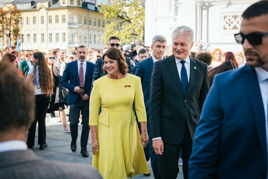 G. Nausėda Kauno universitetų mokslo šventėje linkėjo siekti bendrojo gėrio