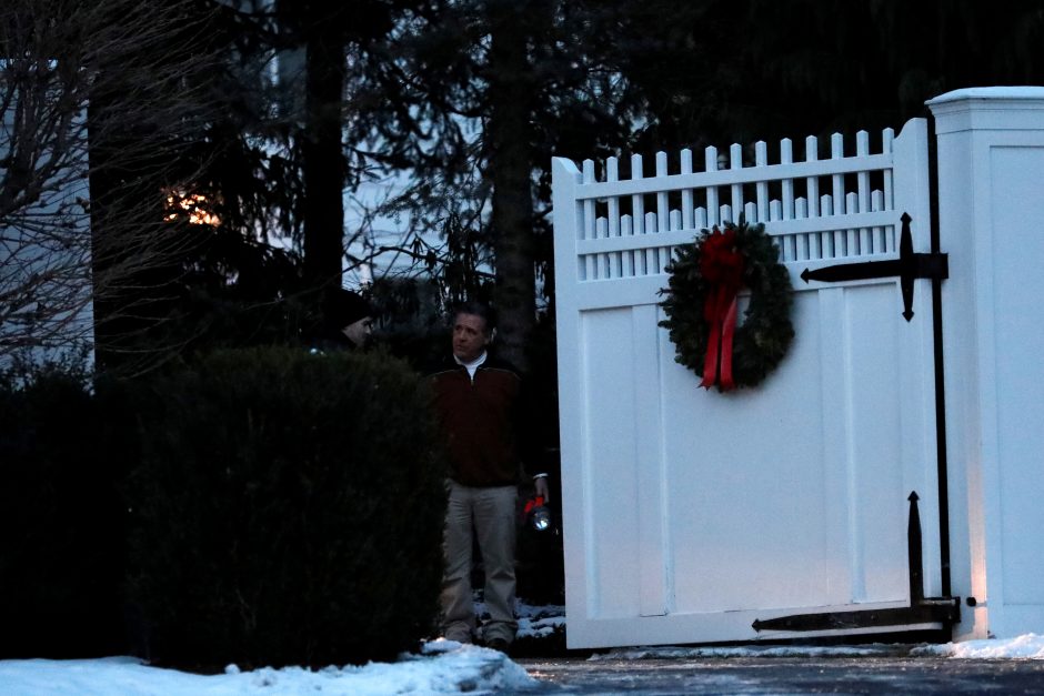 Clintonų namuose gaisras nusiaubė Slaptosios tarnybos pastatą