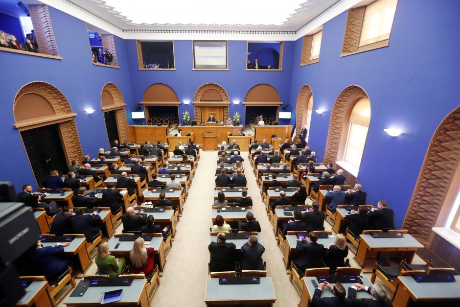 Estijos valdantieji neteiks parlamentui ratifikuoti sienos sutarties su Rusija