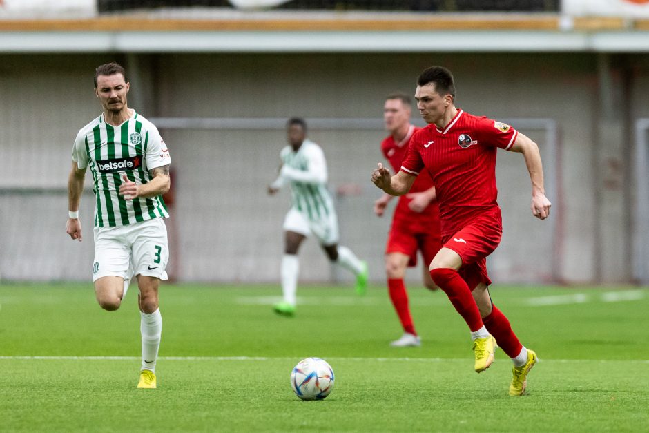 „Žalgiris“ sutalžė be pašalinto gynėjo likusią „Sūduvą“