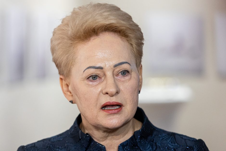 Grybauskaitė: laisvė bet kada gali būti vėl testuojama