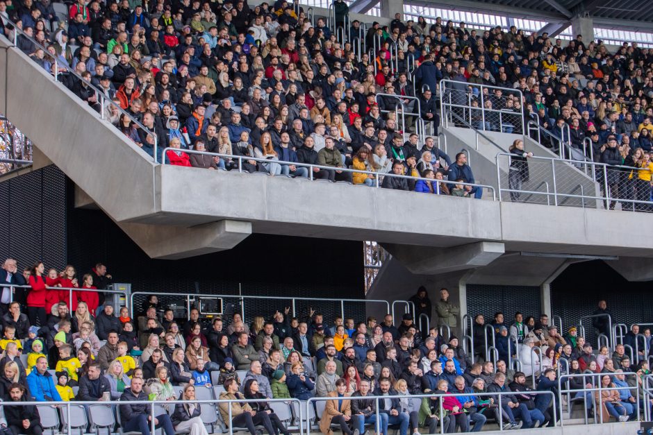 Po stadiono atidarymo neslepia emocijų: Kaunas tapo ne tik futbolo namais!