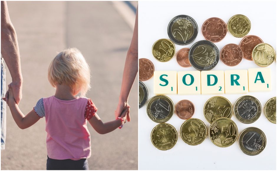 Iš alimentų nemokančių tėvų „Sodra“ susigrąžino 5 mln. eurų