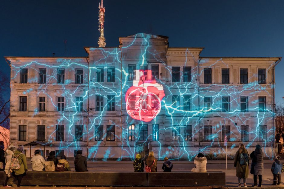 Klaipėdiečius į Liepoją viliojo šviesų festivalis