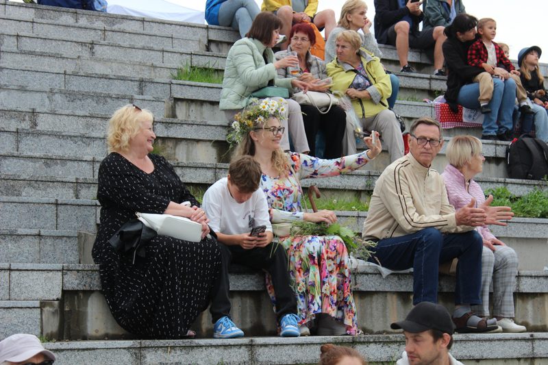 Lietus nesugadino Joninių Klaipėdoje