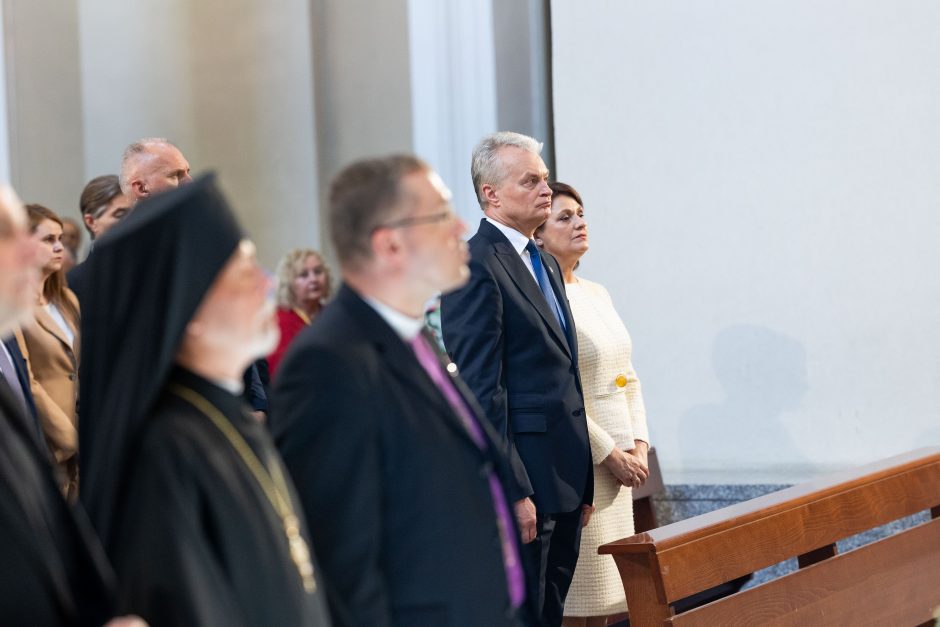 Iškilmingos šv. Mišios Vilniaus arkikatedroje bazilikoje