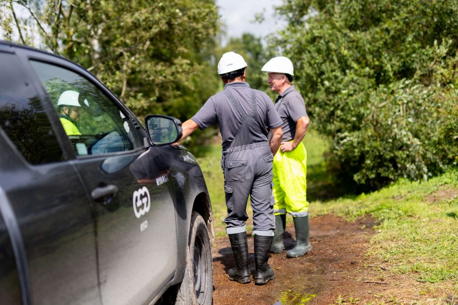 ESO vadovas: artimiausiomis dienomis tūkstančiai gyventojų dar neturės elektros