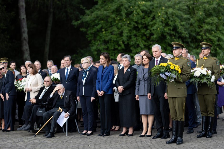 „Stovime teisingesnio pasaulio pusėje“: Medininkų minėjime pabrėžta Ukrainos kova