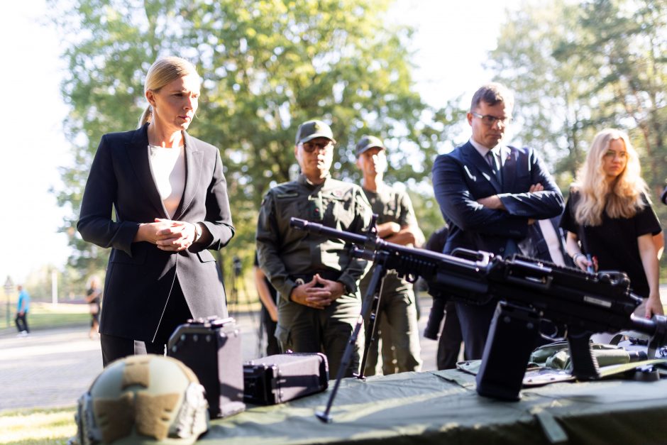 L. Kasčiūnas: pasieniečiams numatyta nupirkti 150 kulkosvaidžių