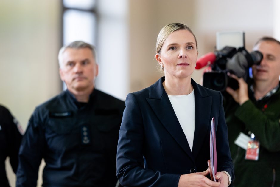 Naujų policijos, ugniagesių, Viešojo saugumo tarnybos vadų spaudos konferencija