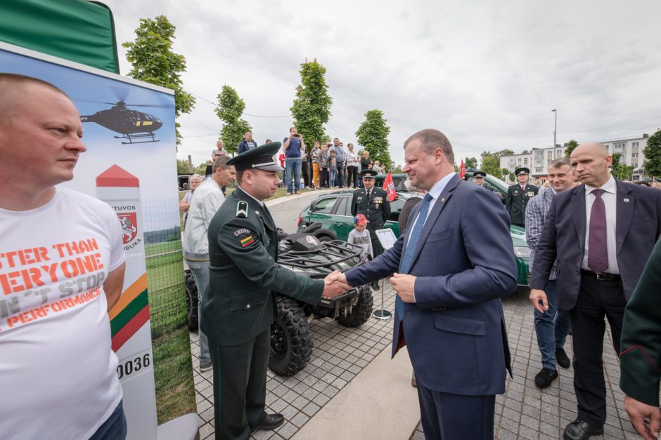 Premjeras: pasienio apsauga – vienas iš svarbiausių suverenumo garantų