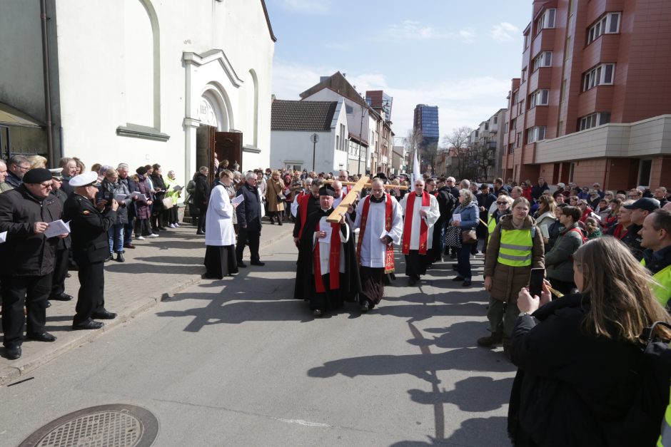 Klaipėdos gatvėmis – Kryžiaus kelias