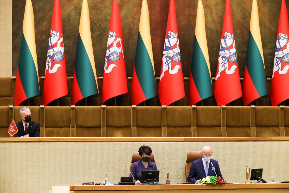 2020–2024 metų kadencijos Seimas pradėjo darbą (vaizdo įrašas)