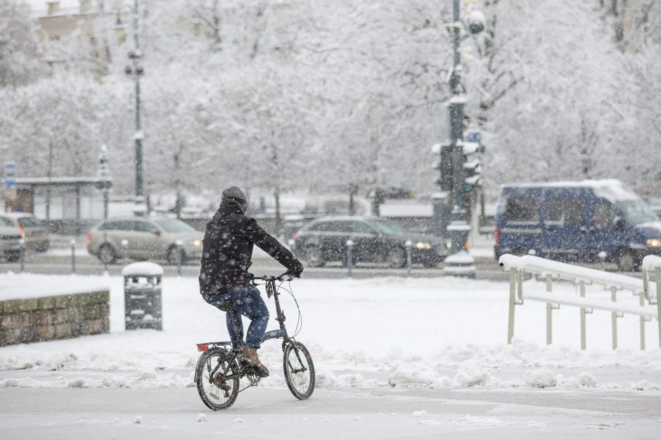 Sostinėje veikia nauji eismo valdymo jutikliai