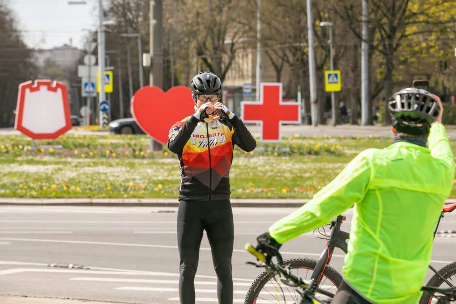 Vilnius sveikina ir palaiko medicinos darbuotojus