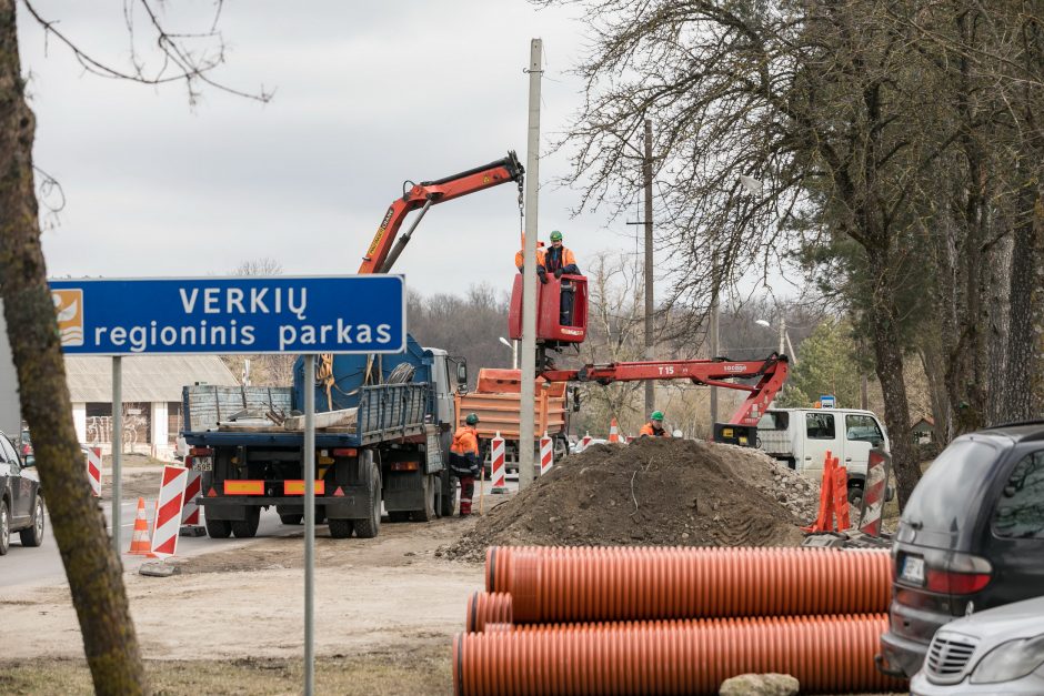 Iki vasaros sezono bus rekonstruota Žaliųjų ežerų gatvė