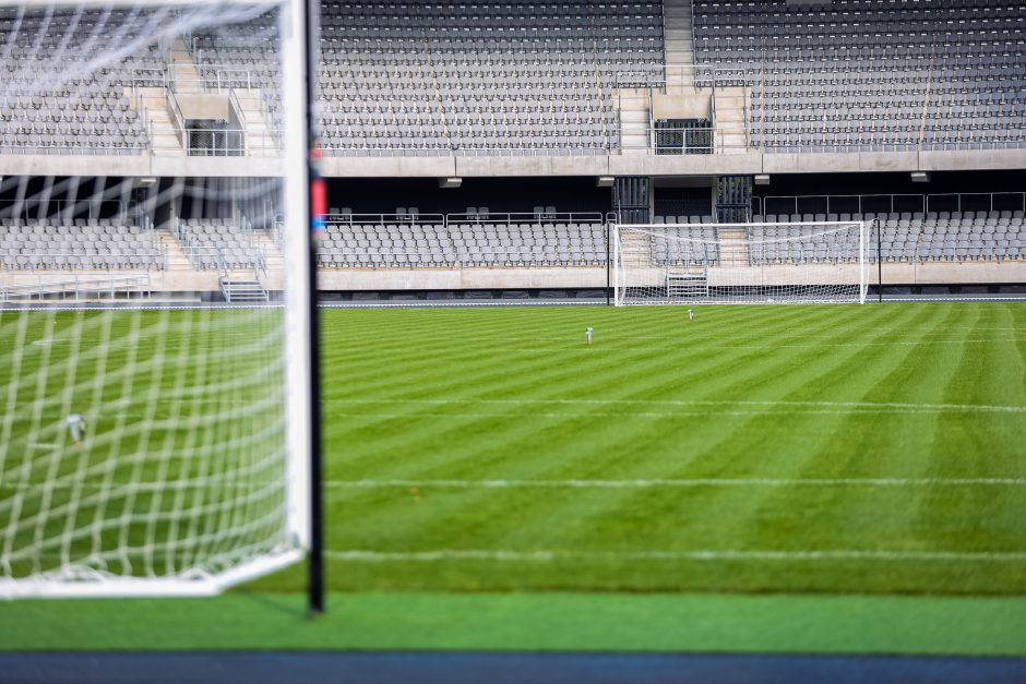 Taurės finalo išvakarėse – atvirų durų diena stadione ir šventinio filmo premjera