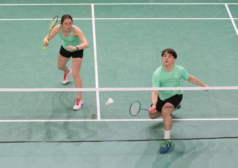 Nacionalinėje badmintono lygoje – ne tik patyrę žaidėjai, bet ir stipriausi jaunieji talentai