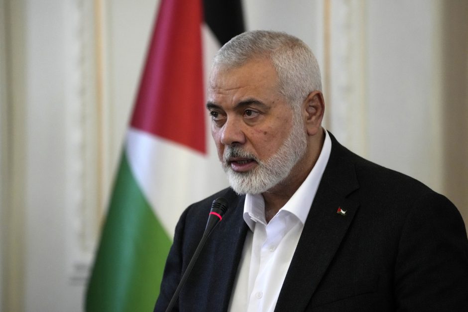 ES ragina laikytis kuo didesnio santūrumo po „Hamas“ politinio lyderio nužudymo