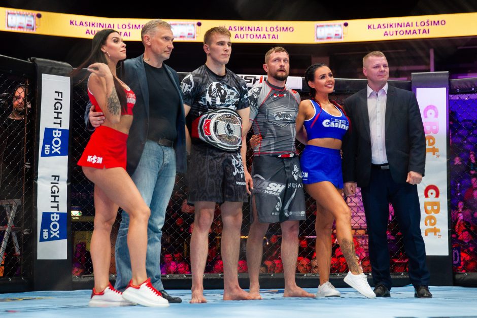 „MMA Bushido“ turnyre – pajėgiausių Lietuvos kovotojų pergalės