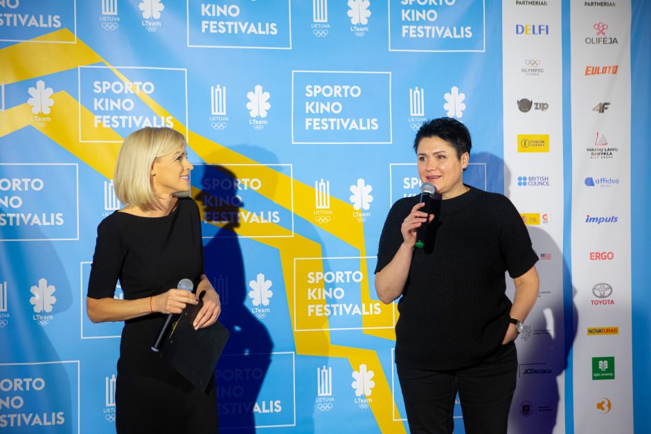 „Sporto kino festivalio“ atidaryme – sportui neabejingi svečiai