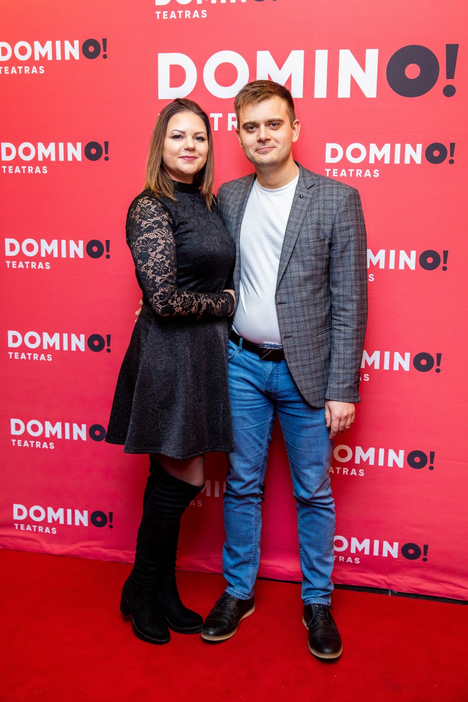 Žinomi žmonės „Domino“ teatre laikė testą