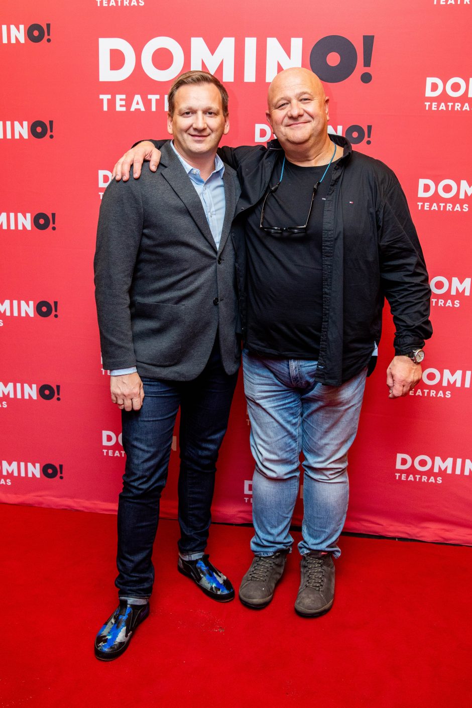 Žinomi žmonės „Domino“ teatre laikė testą