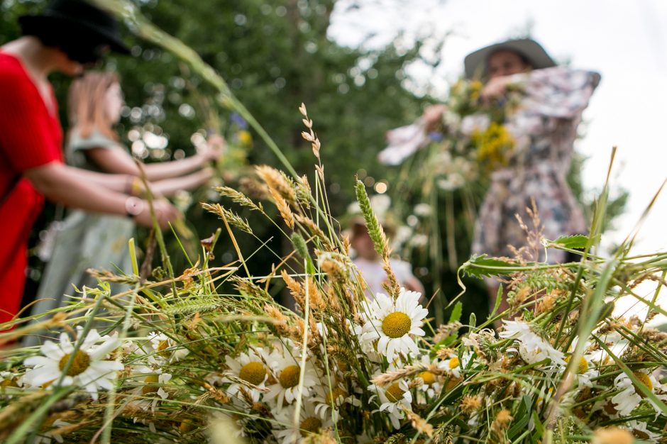 Joninių šventė nutrūko, bet fejerverkai buvo