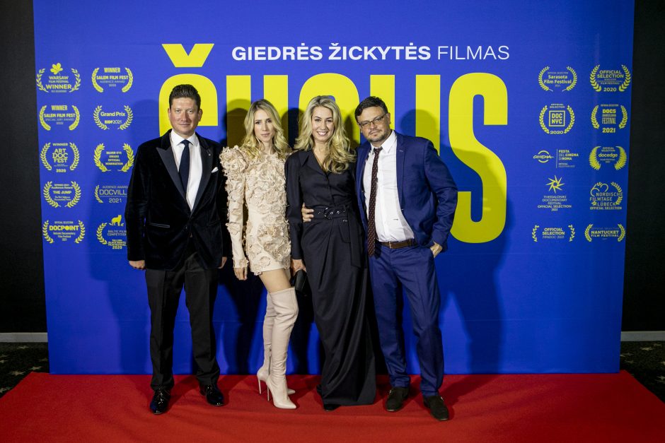 Įvyko ilgai laukto G. Žickytės filmo „Šuolis“ nacionalinė premjera