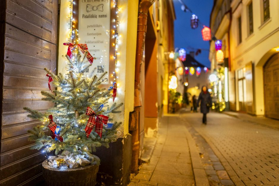 Pasidairykite: Vilnius pasipuošė šventėms