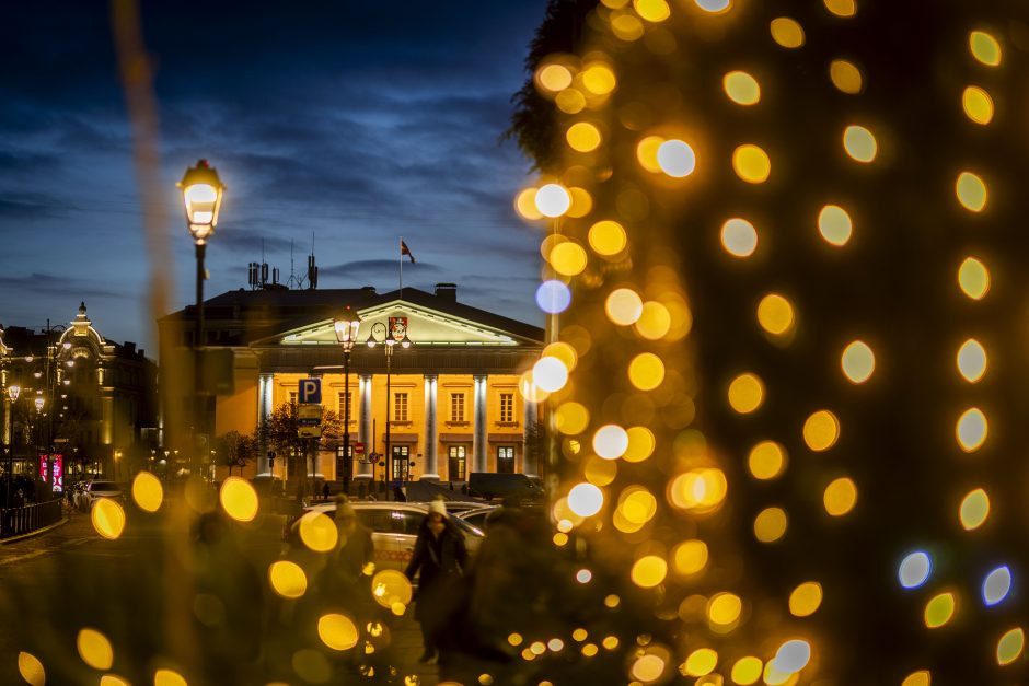 Pasidairykite: Vilnius pasipuošė šventėms