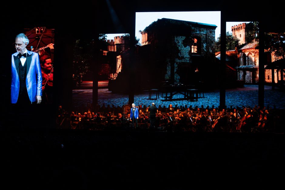  Andrea Bocelli koncertas Kauno „Žalgirio“ arenoje