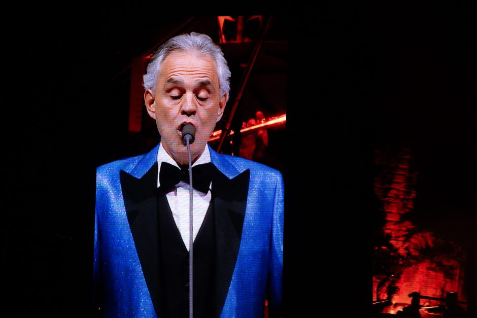  Andrea Bocelli koncertas Kauno „Žalgirio“ arenoje