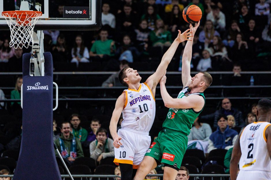 LKL:  Kauno „Žalgiris“ – Klaipėdos „Neptūnas“ 76:88