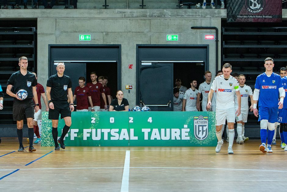 Futsalo LFF taurės finalas: „Bruklinas“ – „K. Žalgiris“ 1:6