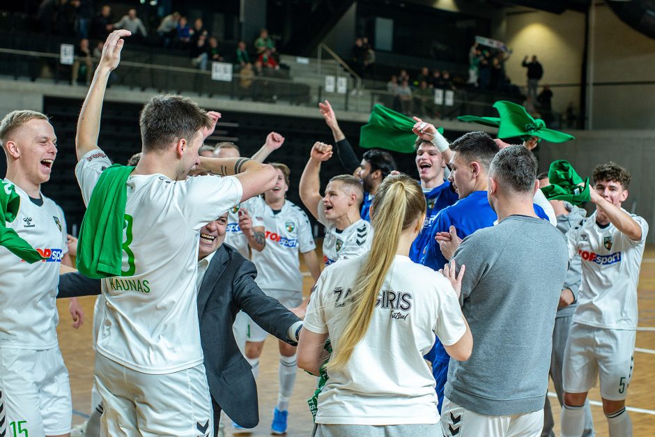 Futsalo LFF taurės finalas: „Bruklinas“ – „K. Žalgiris“ 1:6