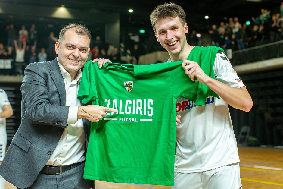 Futsalo LFF taurės finalas: „Bruklinas“ – „K. Žalgiris“ 1:6