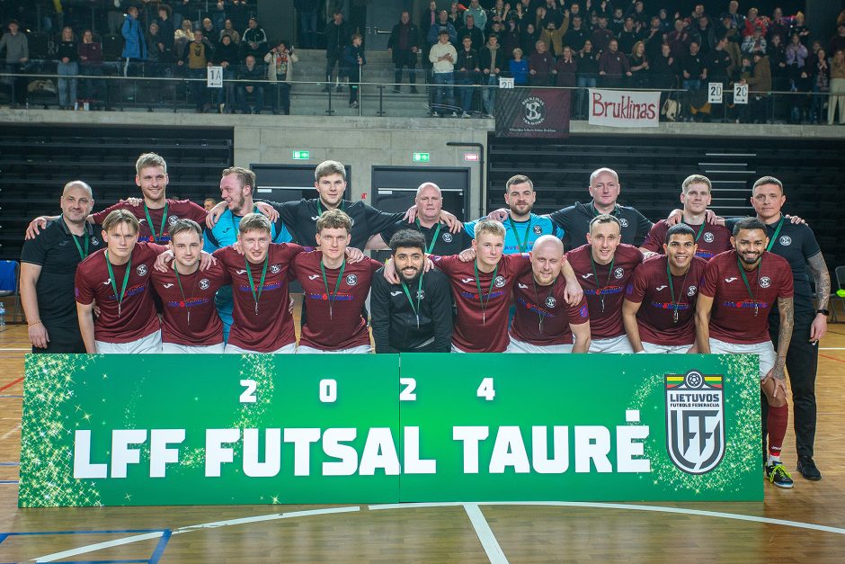 Futsalo LFF taurės finalas: „Bruklinas“ – „K. Žalgiris“ 1:6