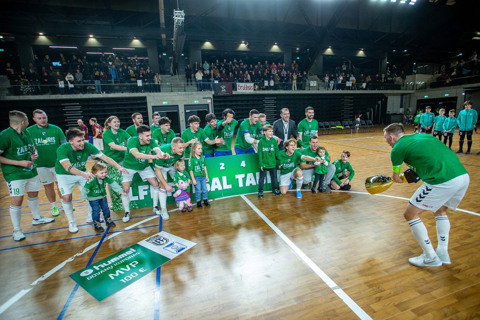 Futsalo LFF taurės finalas: „Bruklinas“ – „K. Žalgiris“ 1:6