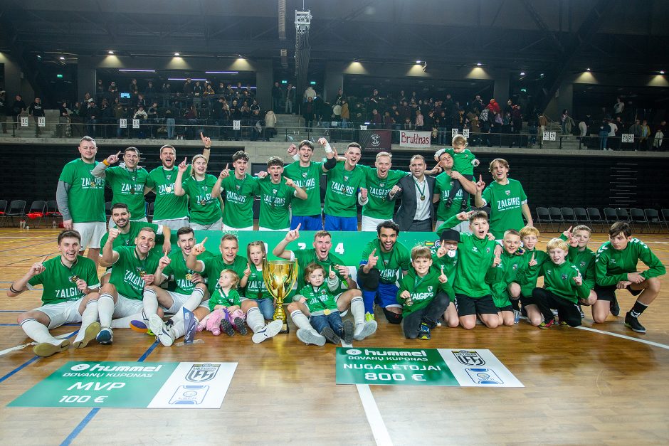 Futsalo LFF taurės finalas: „Bruklinas“ – „K. Žalgiris“ 1:6