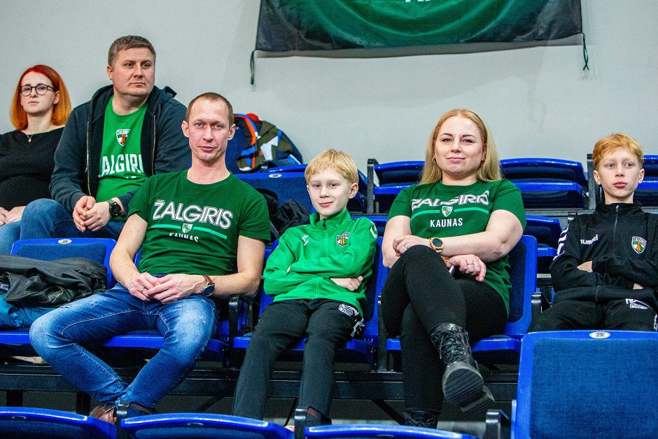 Salės futbolo A lygos finalas: „Vikingai“ – „K.Žalgiris“ 0:4