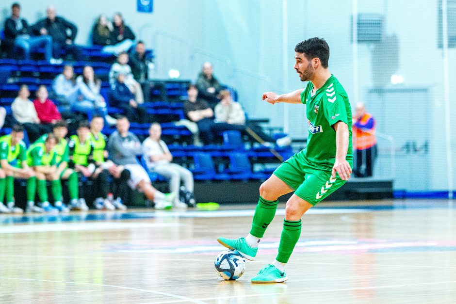 Salės futbolo A lygos finalas: „Vikingai“ – „K.Žalgiris“ 0:4