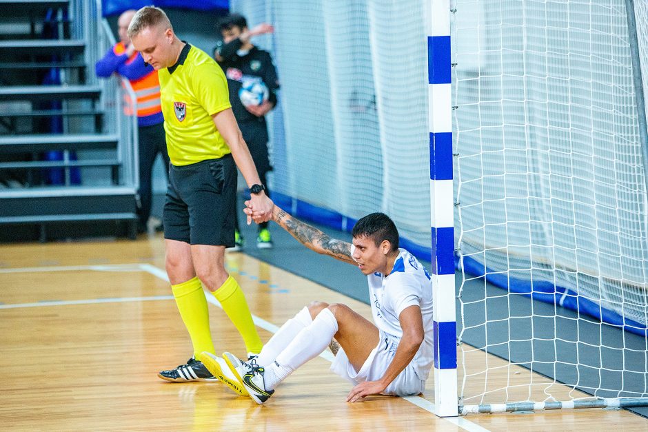 Salės futbolo A lygos finalas: „Vikingai“ – „K.Žalgiris“ 0:4