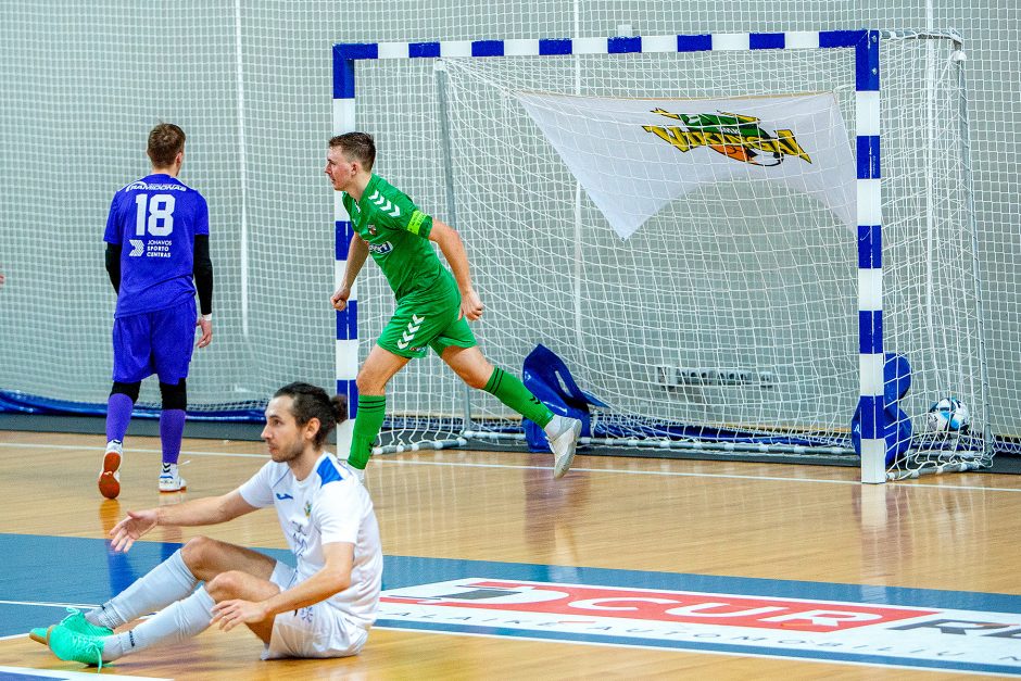 Salės futbolo A lygos finalas: „Vikingai“ – „K.Žalgiris“ 0:4