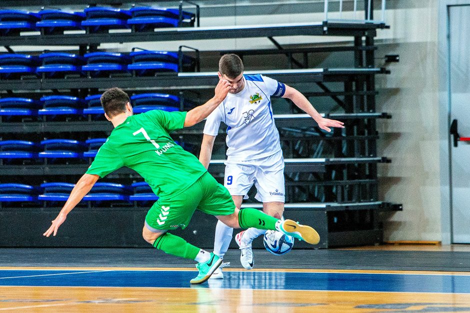 Salės futbolo A lygos finalas: „Vikingai“ – „K.Žalgiris“ 0:4