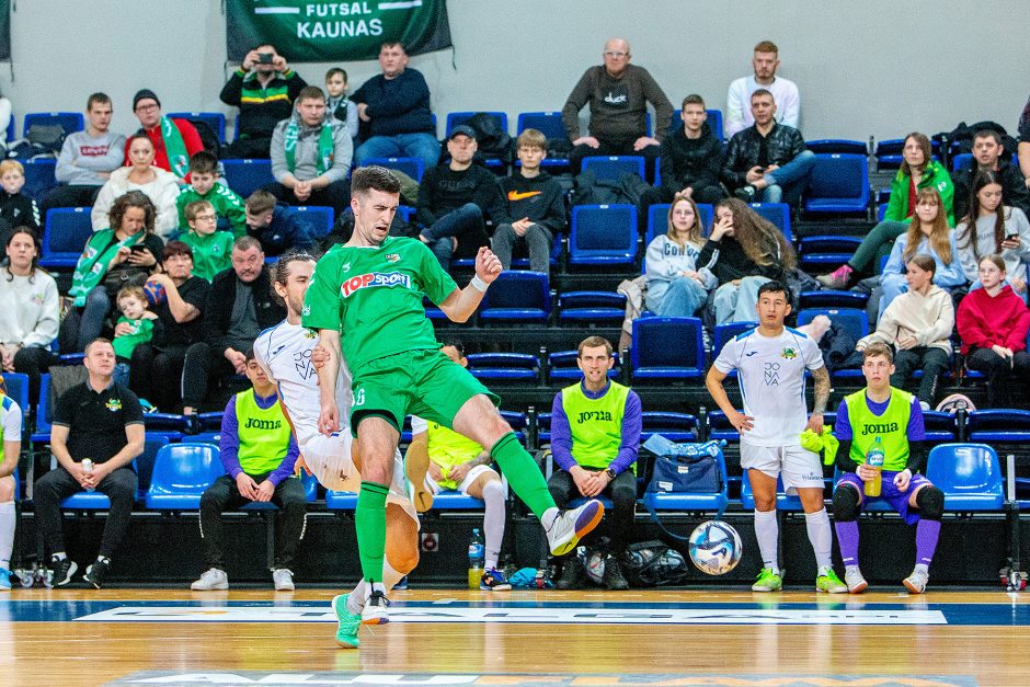 Salės futbolo A lygos finalas: „Vikingai“ – „K.Žalgiris“ 0:4