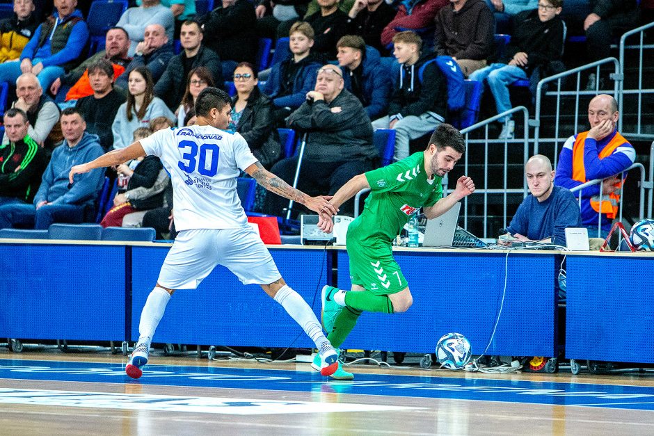 Salės futbolo A lygos finalas: „Vikingai“ – „K.Žalgiris“ 0:4