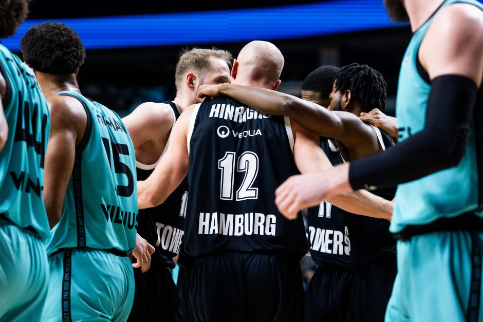 Europos taurė: Vilniaus „Wolves“ – Hamburgo „Towers“ 94:84