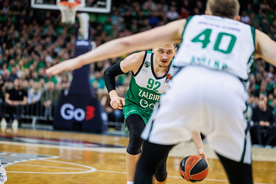 Dvi iš dviejų: dviguba Eurolygos savaitė baigėsi „Žalgirio“ pergale prieš „Panathinaikos“ 