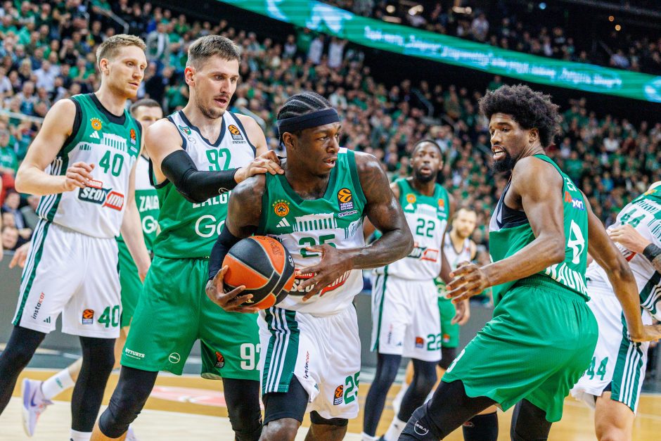 Eurolyga: Kauno „Žalgiris“ – Atėnų „Panathinaikos“ 80:68